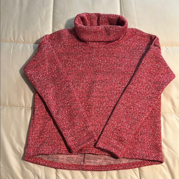 Columbia Sweaters - Columbia Women's Marled Red Turtleneck Sweater NWT